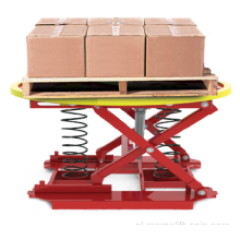 Palletpositioner en niveau loader